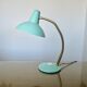 60s teal-coloured cocotte lamp