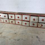 Antique workshop cabinet