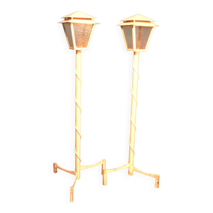 Lampadaires ''réverbère'' - 1970s