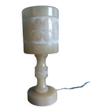 Lampe en albâtre