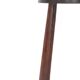 Wooden tripod stool, saber legs, popular art from the 50s