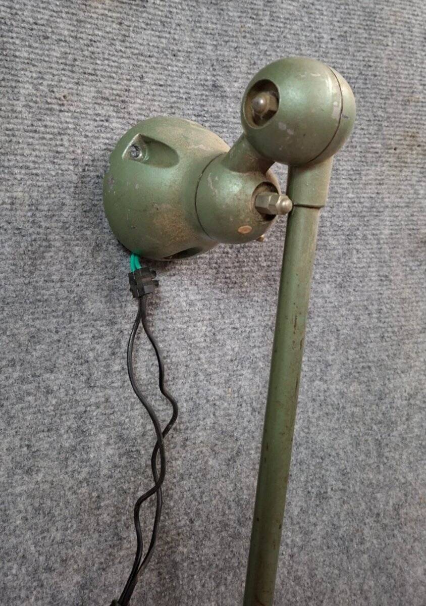 Jieldé articulated industrial lamp, Lyon – vintage model in lacquered metal v