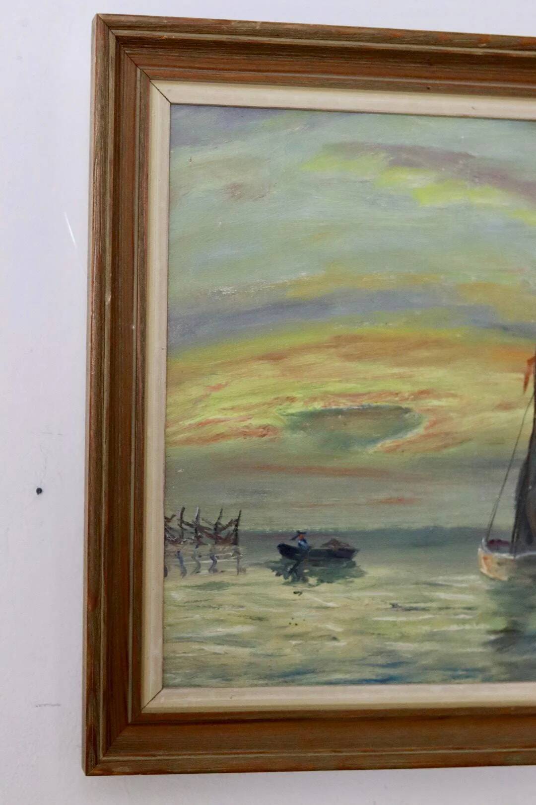 "Boats at Sunset" by Kaj Brandstrup