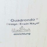 Multifunctional round, square and oval dining table Quadrondo for Rosenthal