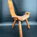 Small brutalist chair in very good condition