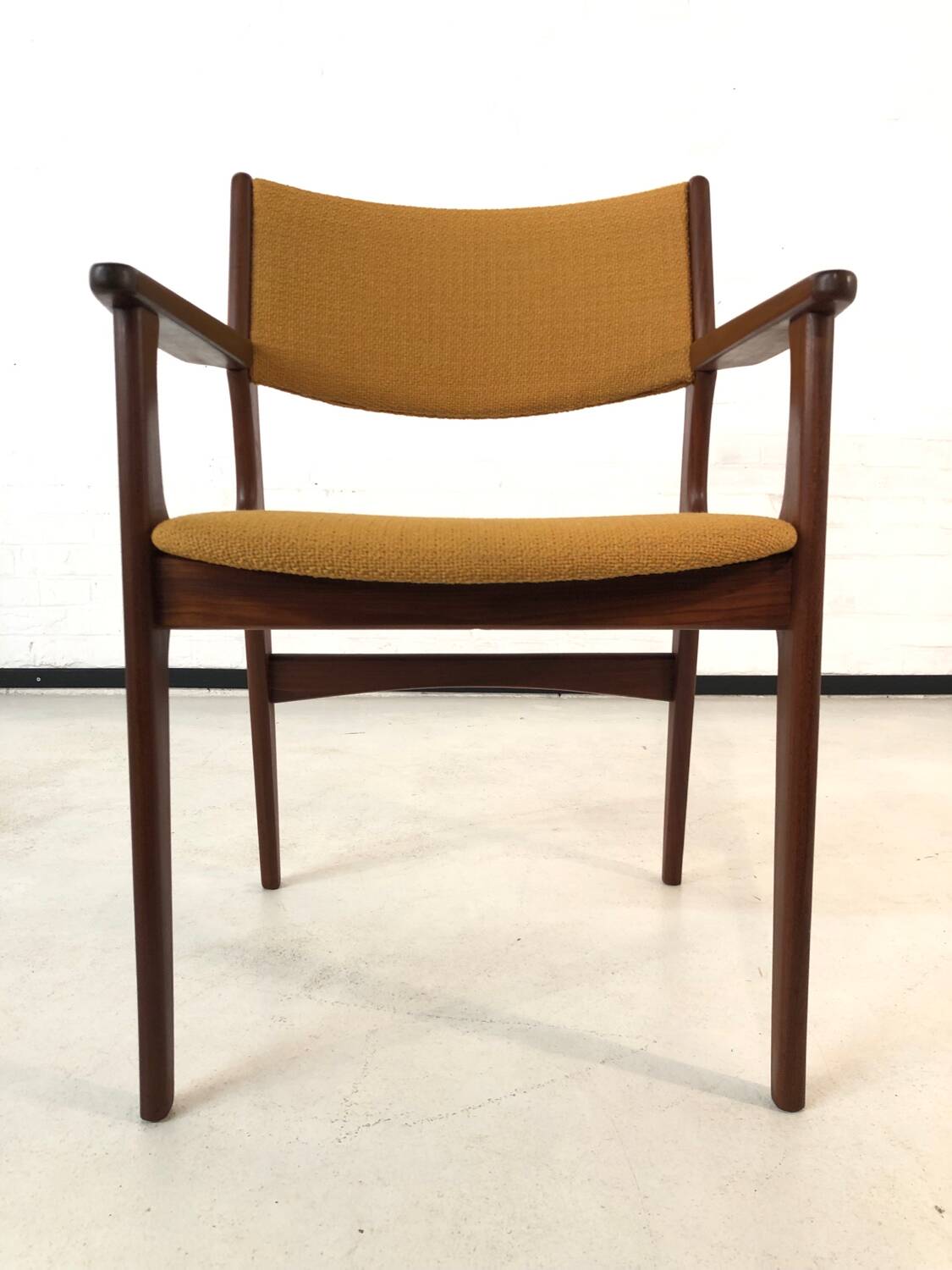Scandinavian teak office armchair 1960