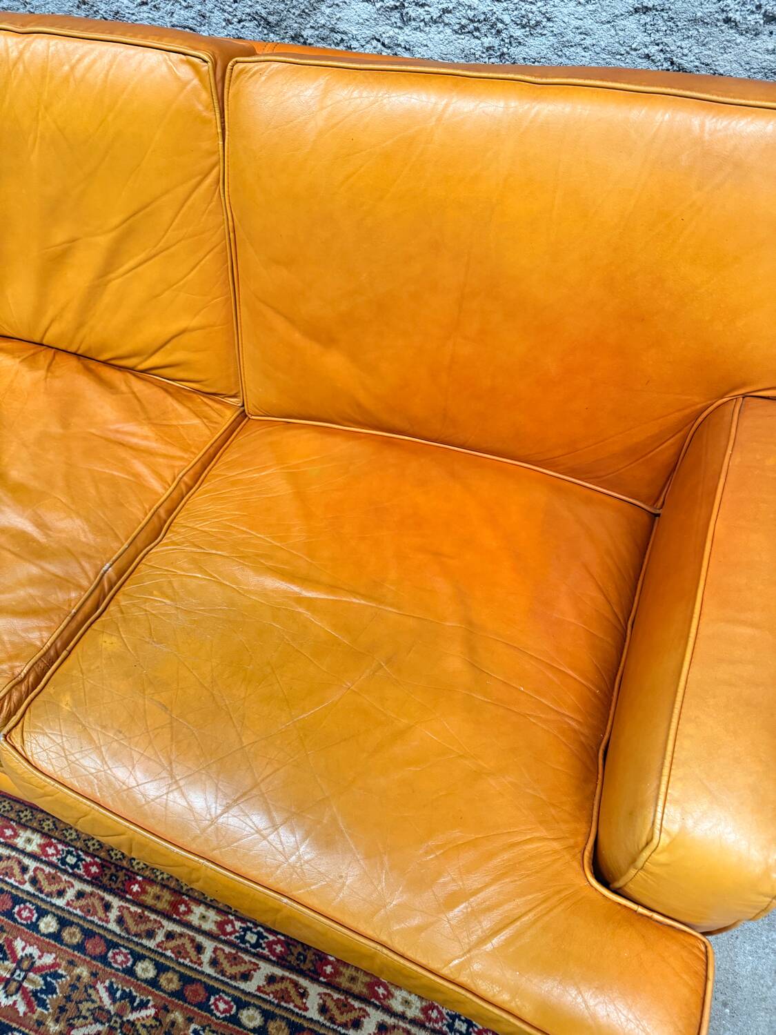 Sofa set + 2 vintage armchairs Roche Bobois - 1970