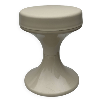 Tabouret vintage de l'ère spatiale d'Allemagne de l'Ouest