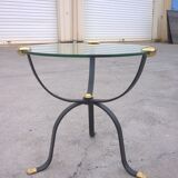 Art deco tripod side table