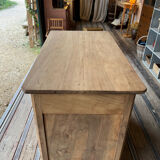 Small raw wood counter