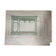 Antique Art Nouveau engraving of a shop front