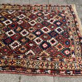 Old kurdish carpet, multicolored, circa 1880