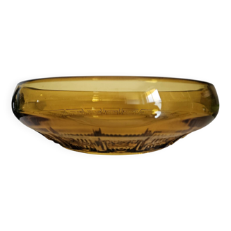 Coupe Val Saint Lambert Luxval Modèle Renoncule, Art Déco