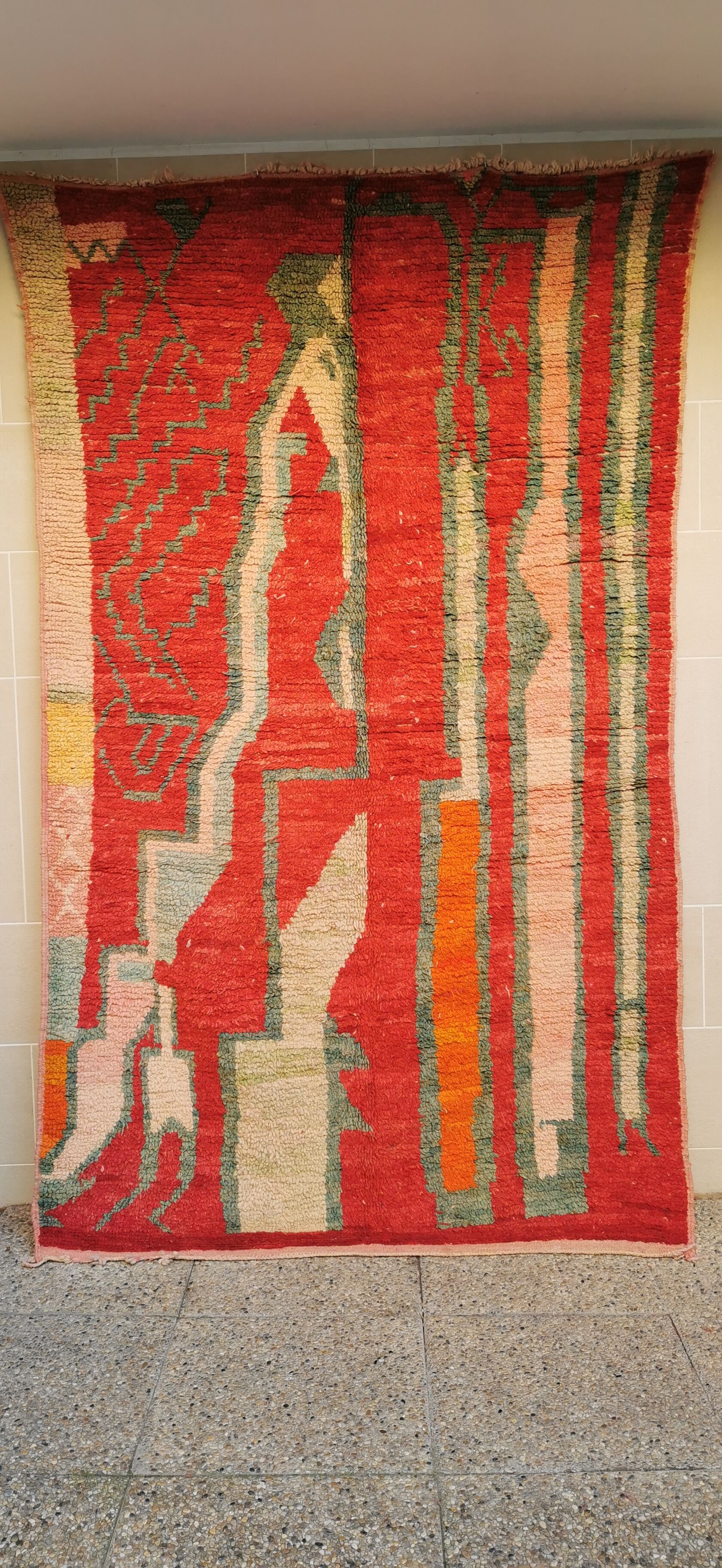 Berber carpet boujaad