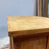 1950s oak veneer desk