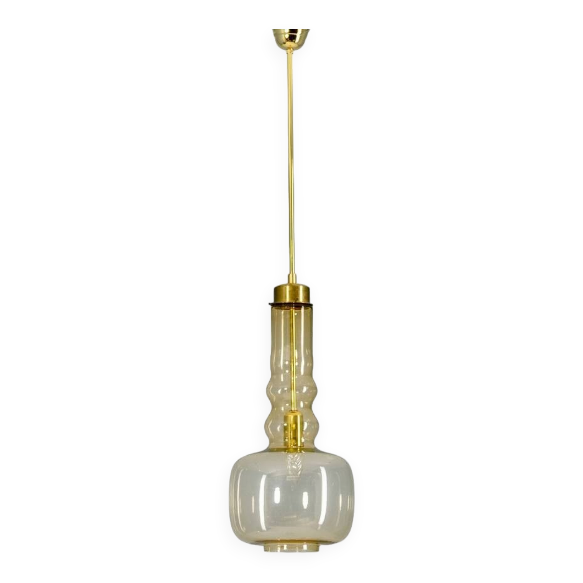 Candlestick, Kamenický Šenov, 1970s, Czechoslovakia