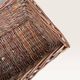 Rectangular wicker basket