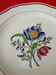 2 earthenware plates of gien model savoie diam 24.5 cm