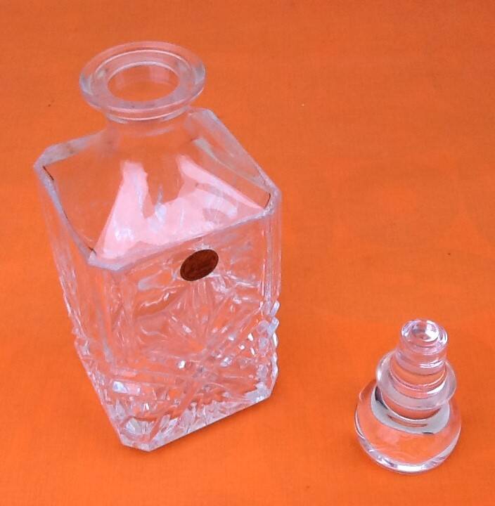 Whiskey decanter Cristal d'Arques France
