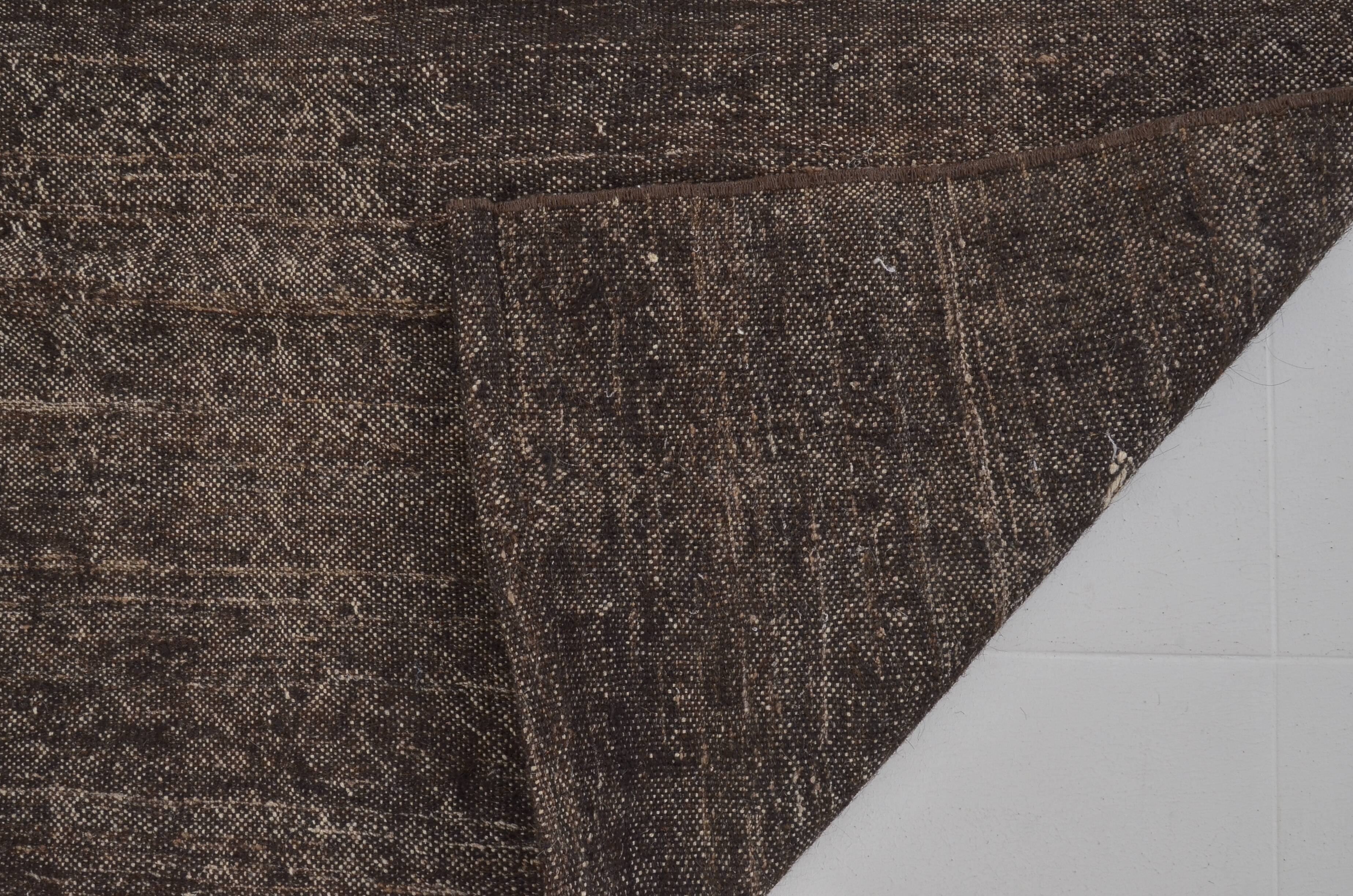 Neutral Turkisk Hanwoven Kilim Runner sku 2002