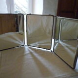 Barber mirror triptych early 1900