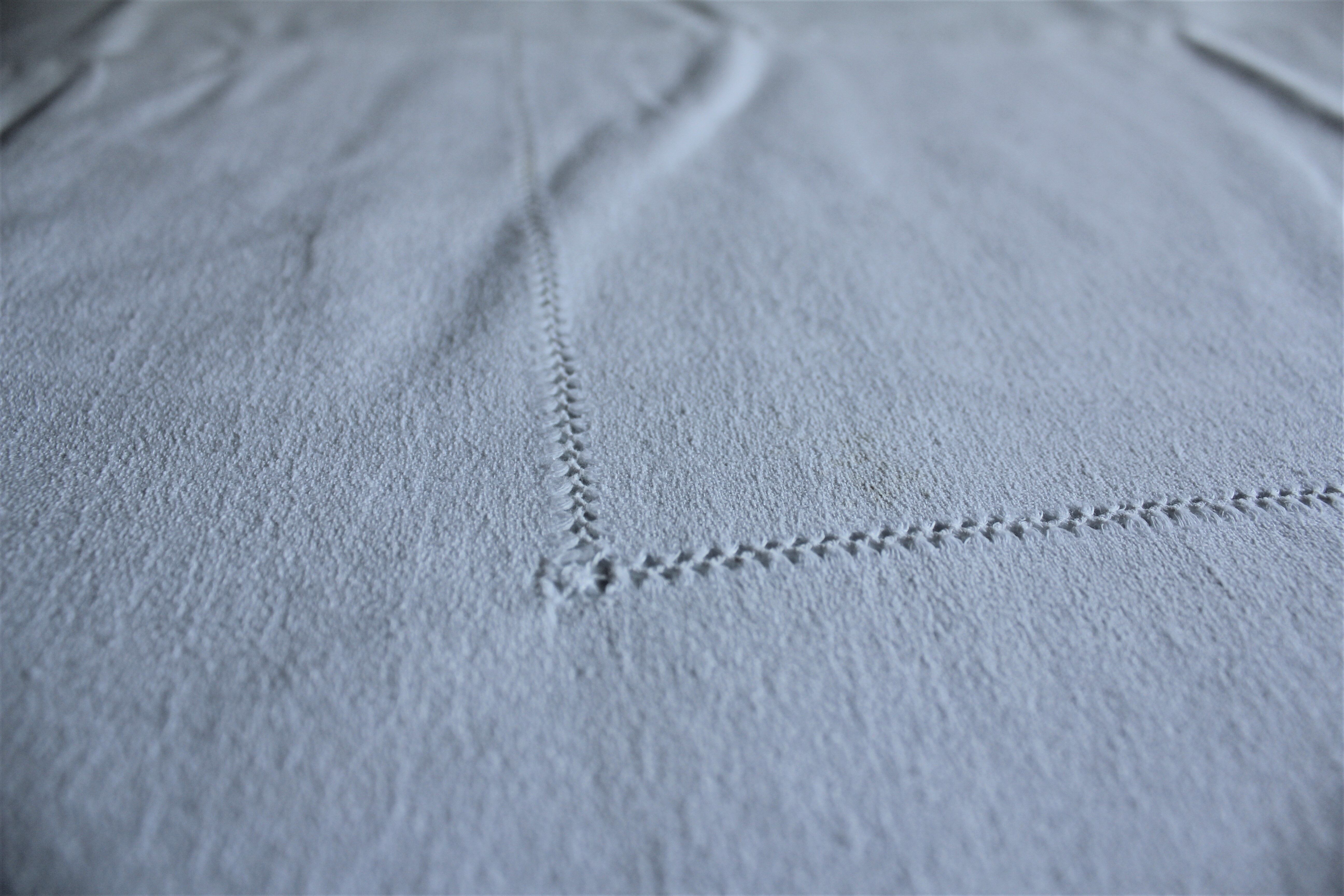 Vintage linen tablecloth