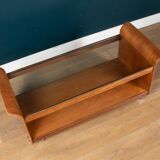 G plan tulip sleigh teak & glass coffee table 1960