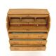 Scandinavian secretary in elm, Swedish modern, Sweden, 1940.
