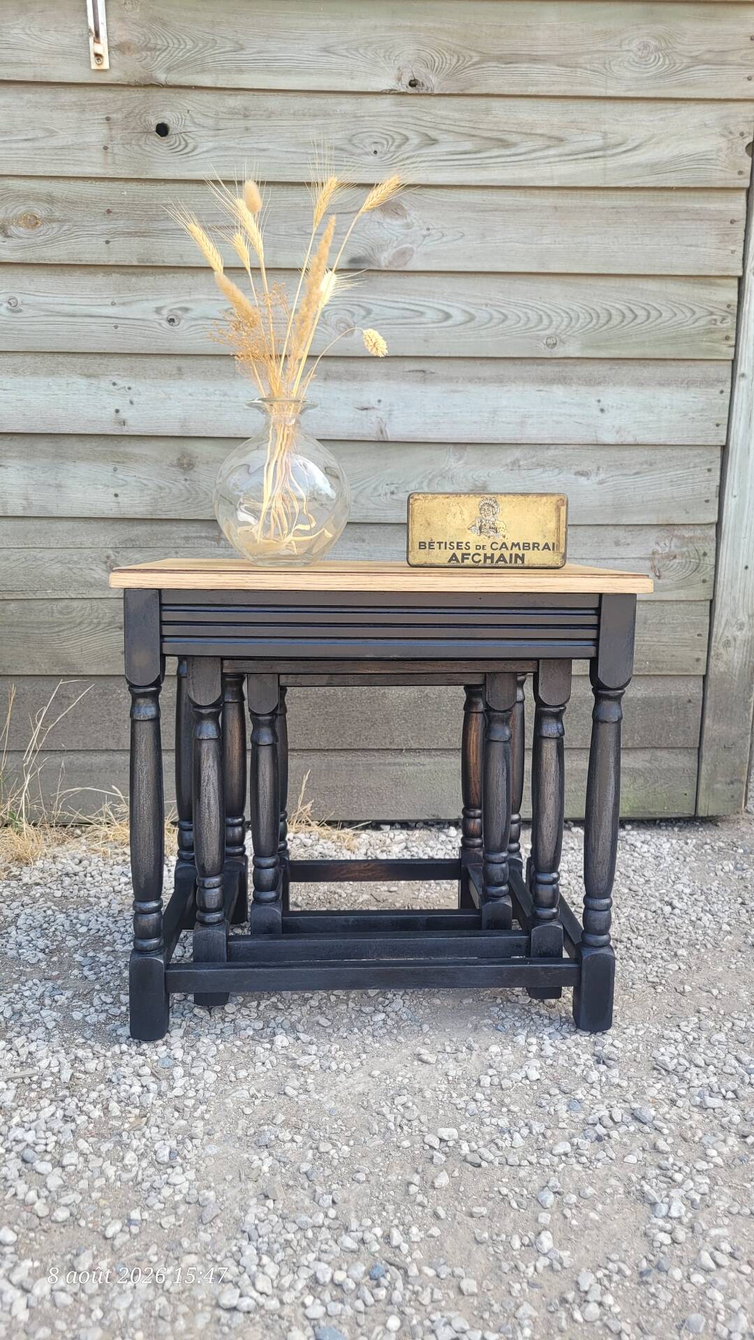 Tables gigognes en bois