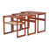Nest of Teak Tables by Johannes Andersen for CFC Silkeborg, Denmark, 1950s, Set of 3