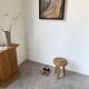 Tabouret corde et chêne Audoux Minet
