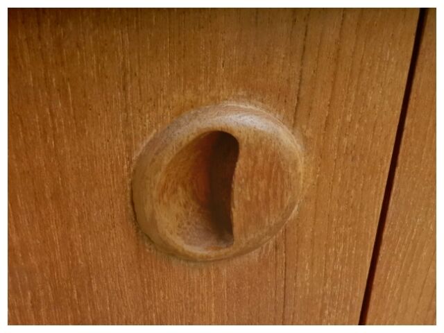 Scandinavian vintage sideboard in teak 1960s