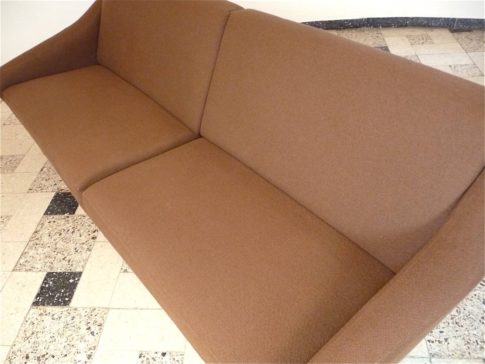 Modernist 4-seater sofa by Eddie Harlis for Hans Kaufeld, West-Germany 1958