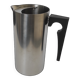 Stainless steel pitcher Icelip, Arne Jacobsen for Stelton, Cylinda line