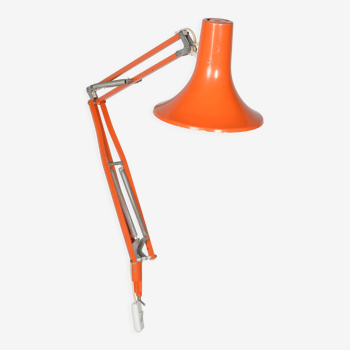 Orange architect lamp