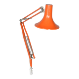 Lampe d'architecte orange