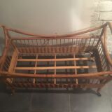 Rattan cradle