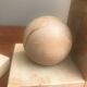 Pair of marble ball bookends