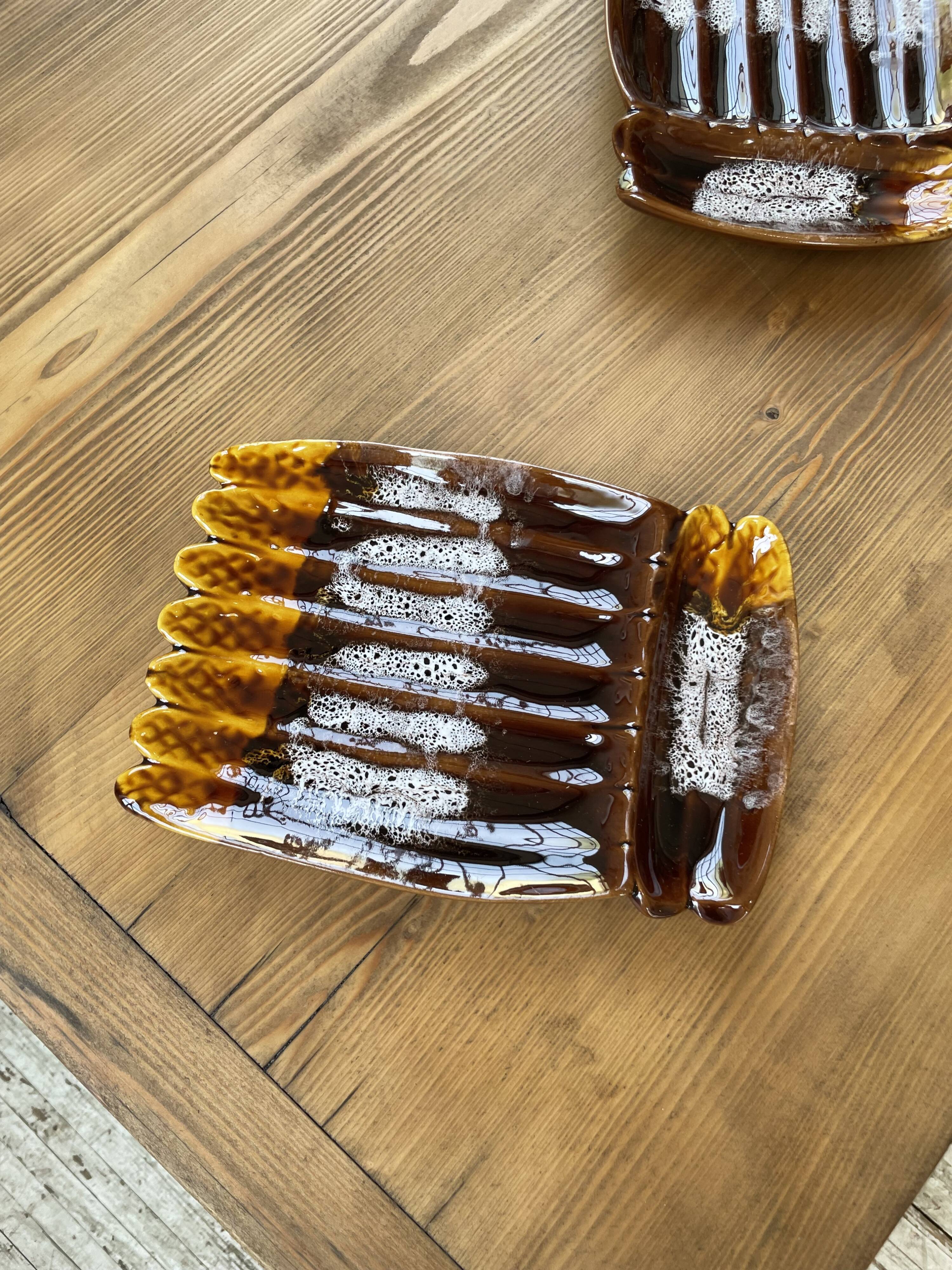 Asparagus plates slurry