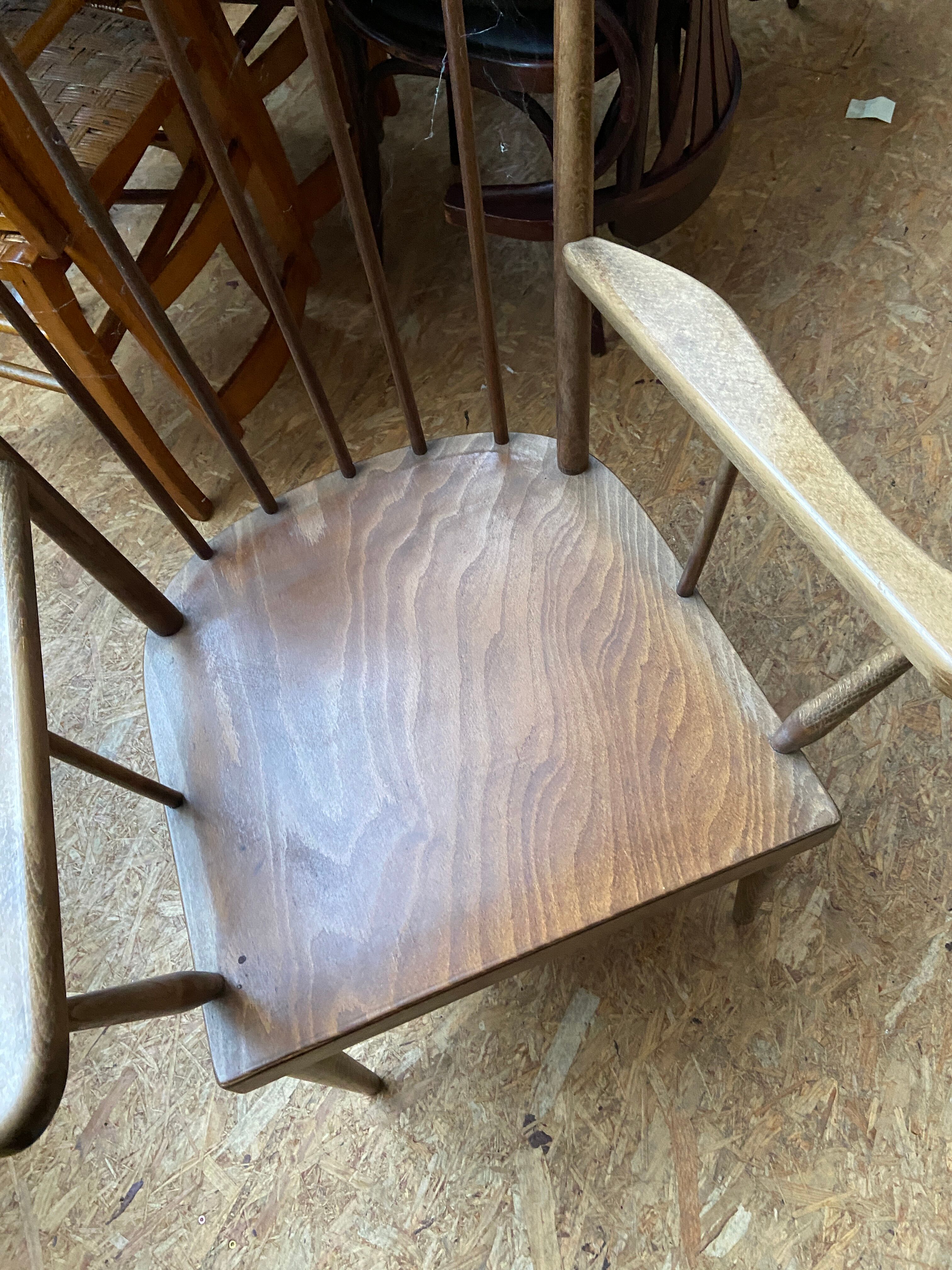 4 armchairs baumann vintage fan 1970