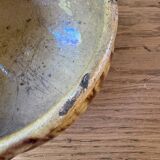 Cache pot en céramique vintage oreilles tressées