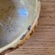 Vintage ceramic flowerpot with braided ears