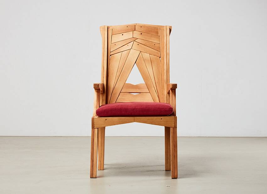 Unique Postmodern Lounge Chair Italy 1980s
