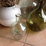 Transparent demijohn