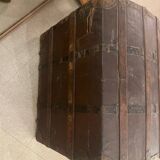 Old travel trunk