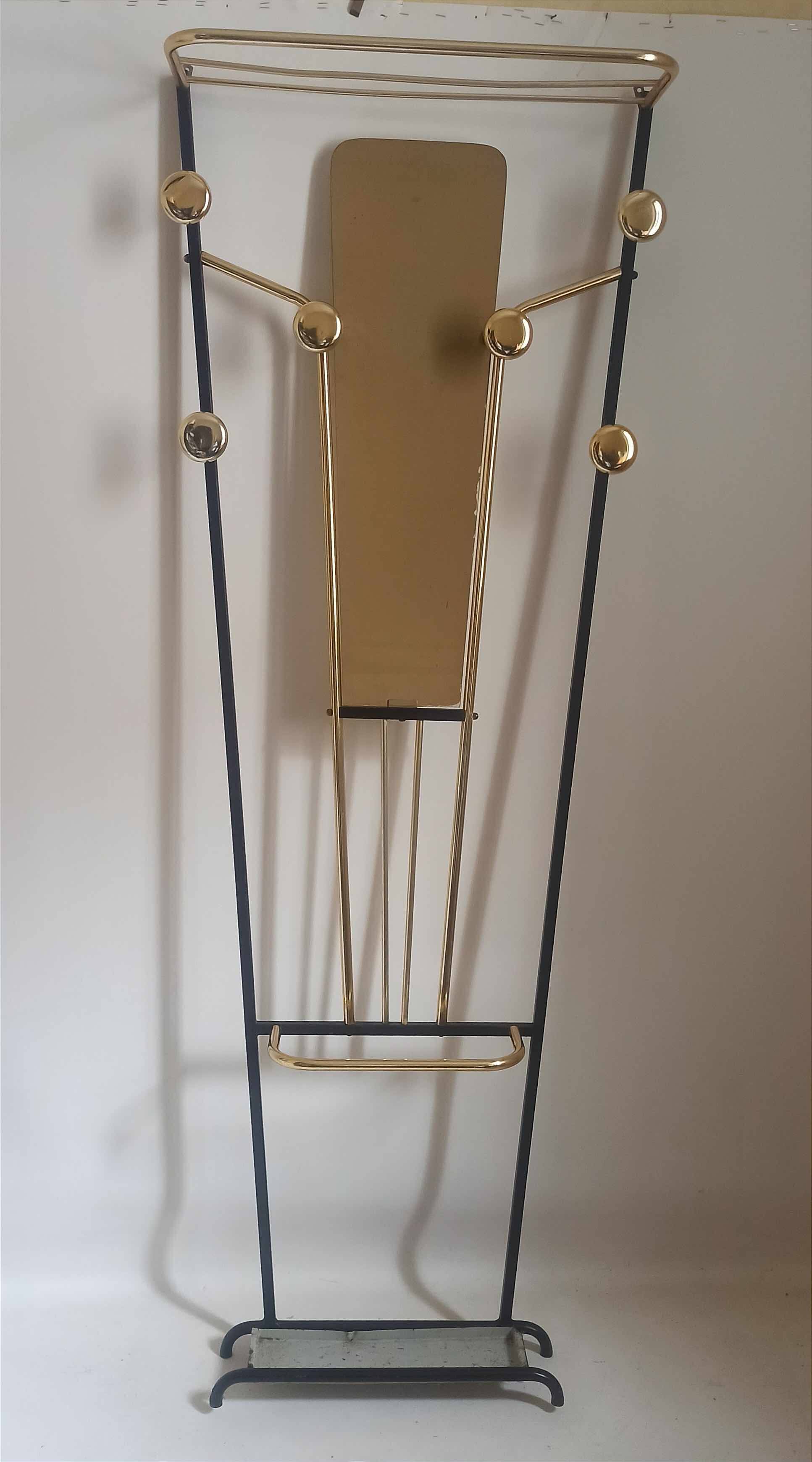 50s cloakroom wall hook Height 177.3 cm