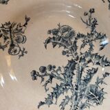 Hollow plate "Chardons" of Gien