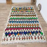 Tapis berbère en laine fait main 245 X 153CM