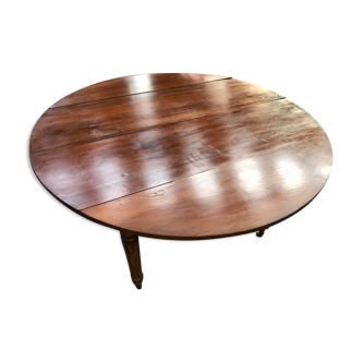 Louis Philippe shuttered dining table - 3 extensions