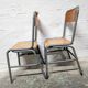 Paire de chaises bienaise des ptt